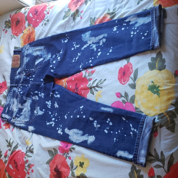 541 Authentic Levi's Bleach Art. 🤩 33 X 30 - Picture 5 of 8